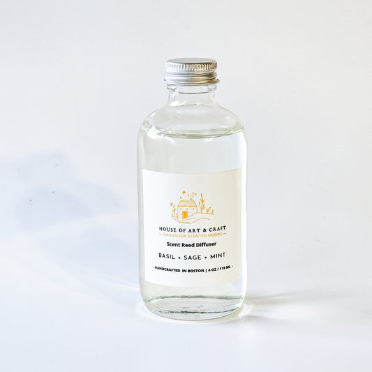 Basil + Sage + Mint | Reed Diffuser