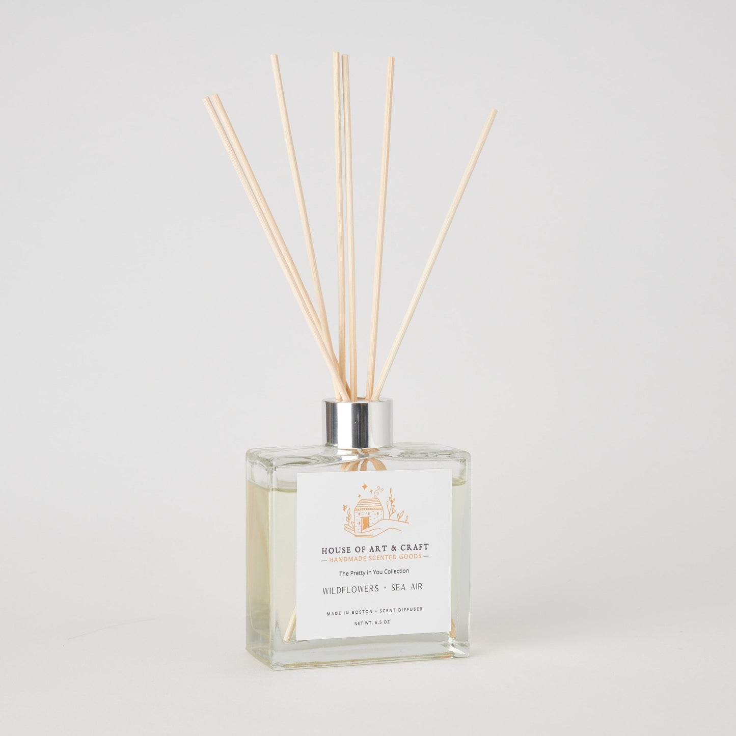 Wildflowers & Sea Air Reed Diffuser | The Pretty In You Collection