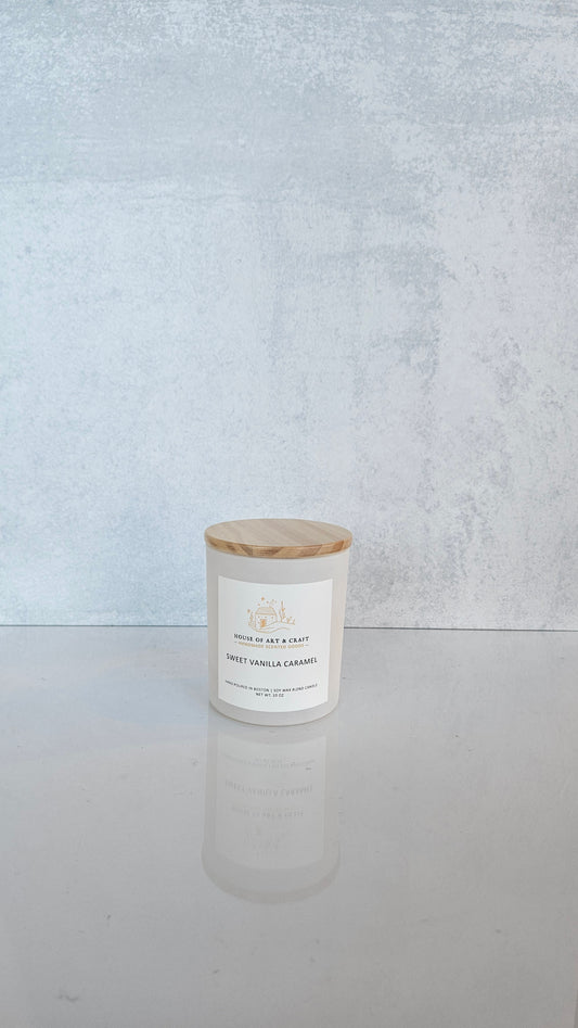 Sweet Vanilla Caramel | Candle | Winter