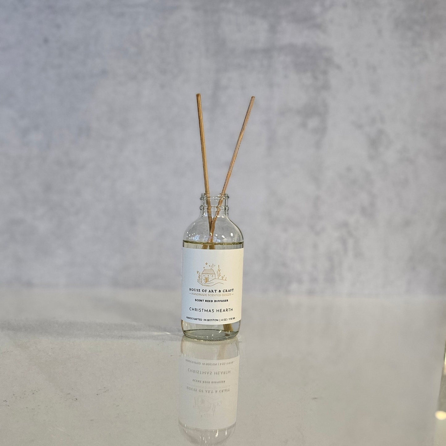 Christmas Hearth| Reed Diffuser | Holiday