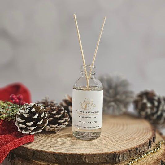 Vanilla Birch | Reed Diffuser | Winter