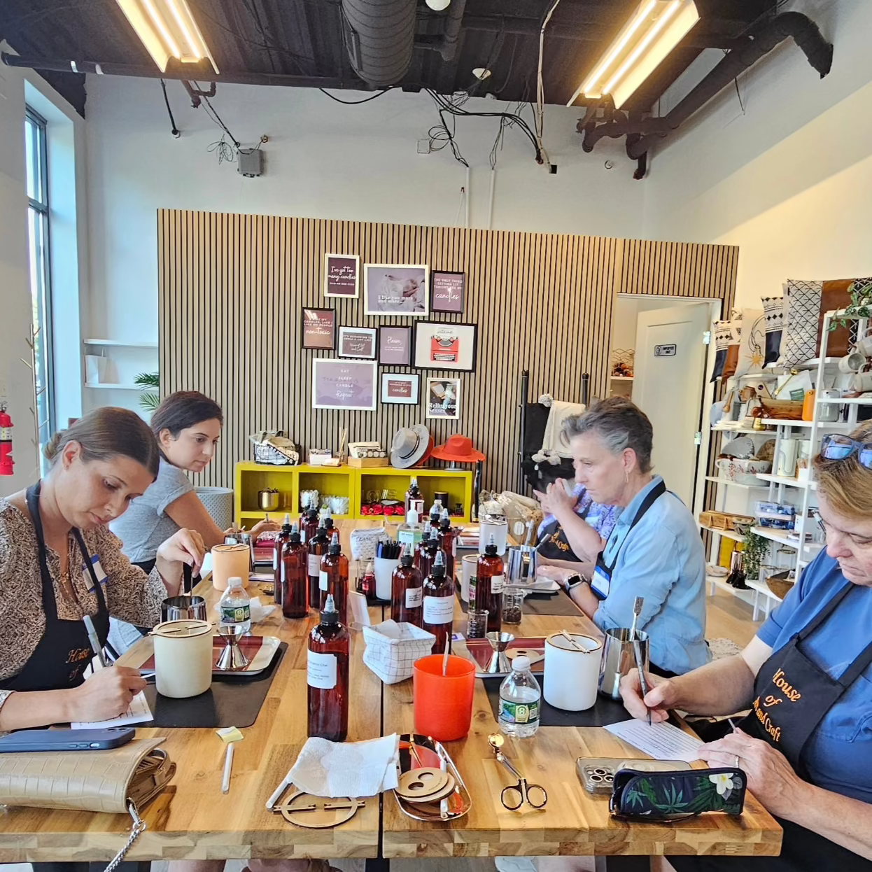 Private Candle Making Workshops